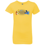 T-Shirts Vibrant Yellow / YXS Portal D'oh Girls Premium T-Shirt