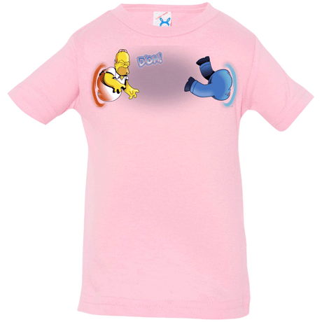 T-Shirts Pink / 6 Months Portal D'oh Infant Premium T-Shirt
