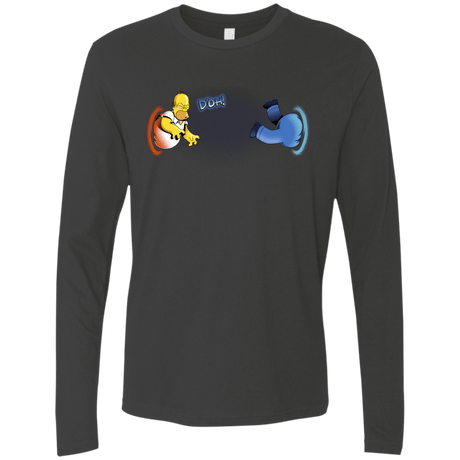 T-Shirts Heavy Metal / S Portal D'oh Men's Premium Long Sleeve