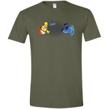 T-Shirts Military Green / S Portal D'oh Men's Semi-Fitted Softstyle