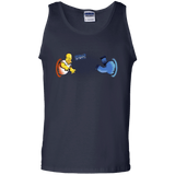 T-Shirts Navy / S Portal D'oh Men's Tank Top