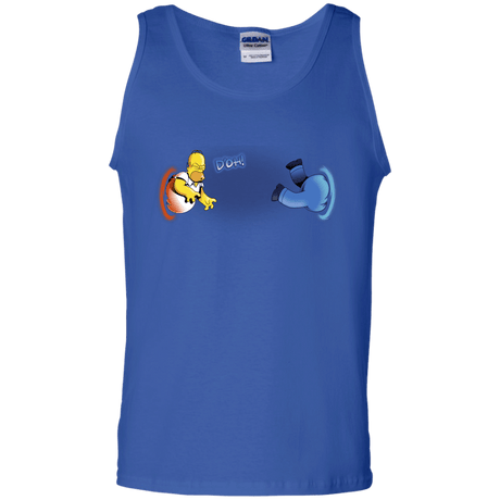T-Shirts Royal / S Portal D'oh Men's Tank Top