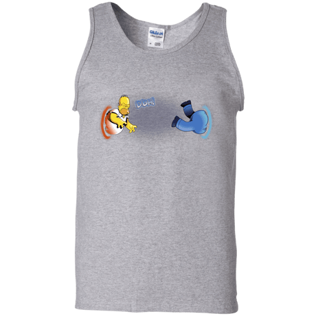T-Shirts Sport Grey / S Portal D'oh Men's Tank Top
