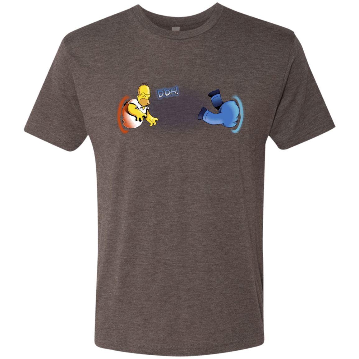 T-Shirts Macchiato / S Portal D'oh Men's Triblend T-Shirt