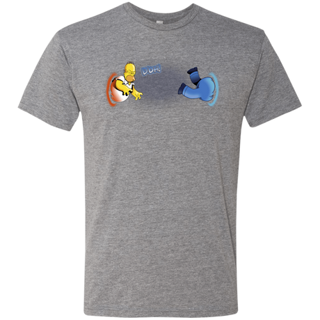 T-Shirts Premium Heather / S Portal D'oh Men's Triblend T-Shirt
