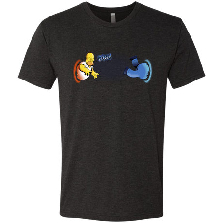 T-Shirts Vintage Black / S Portal D'oh Men's Triblend T-Shirt