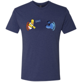 T-Shirts Vintage Navy / S Portal D'oh Men's Triblend T-Shirt