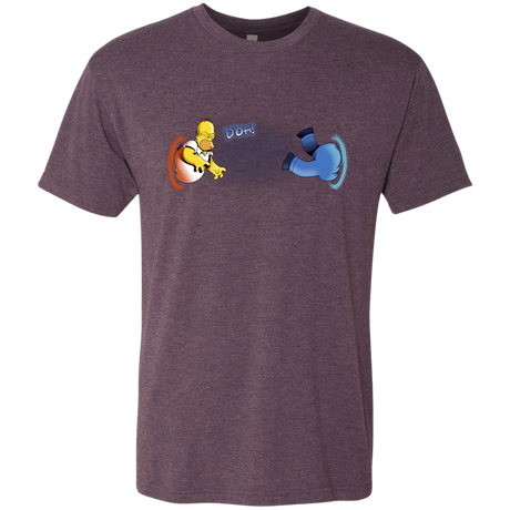 T-Shirts Vintage Purple / S Portal D'oh Men's Triblend T-Shirt