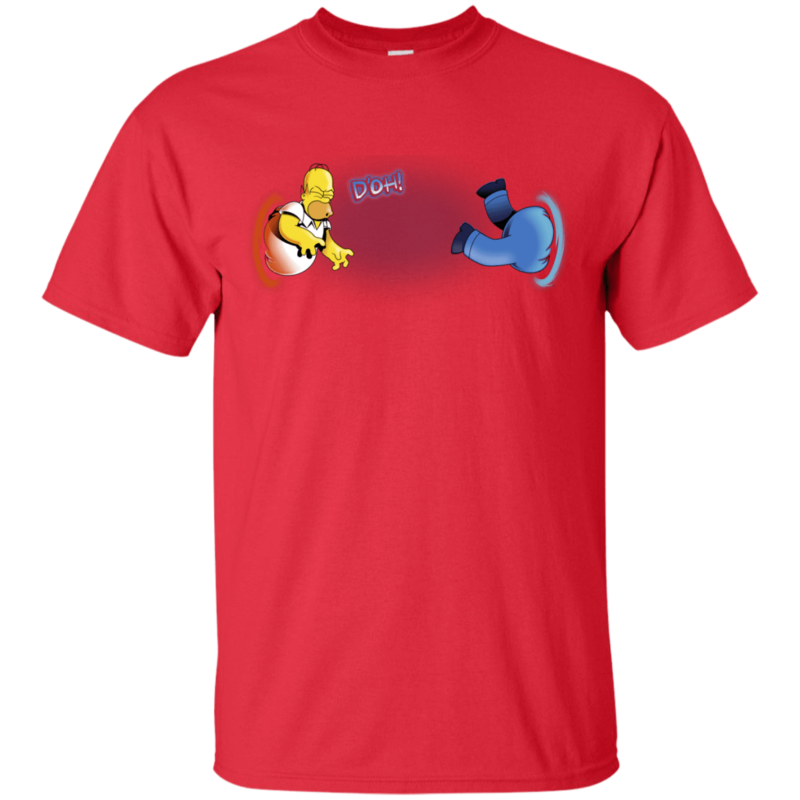 T-Shirts Red / S Portal D'oh T-Shirt