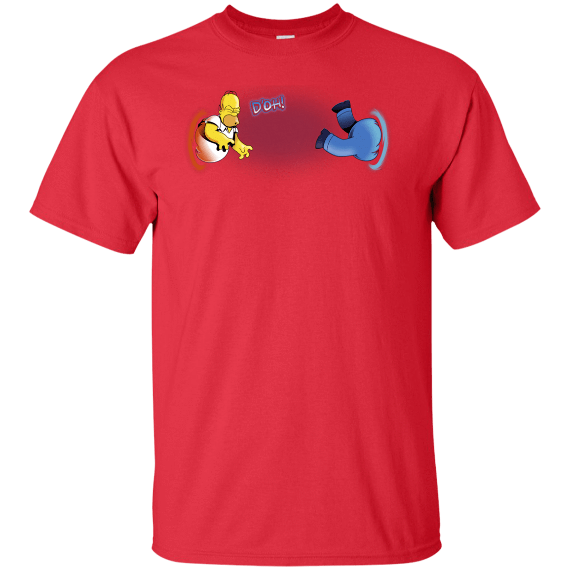 T-Shirts Red / XLT Portal D'oh Tall T-Shirt