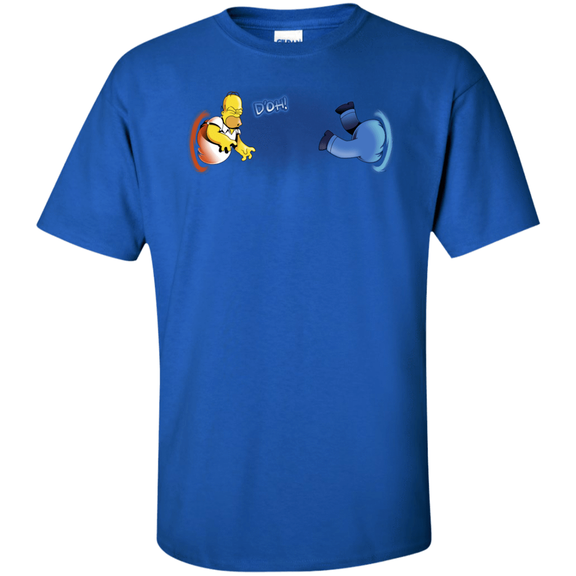 T-Shirts Royal / XLT Portal D'oh Tall T-Shirt