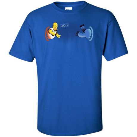 T-Shirts Royal / XLT Portal D'oh Tall T-Shirt