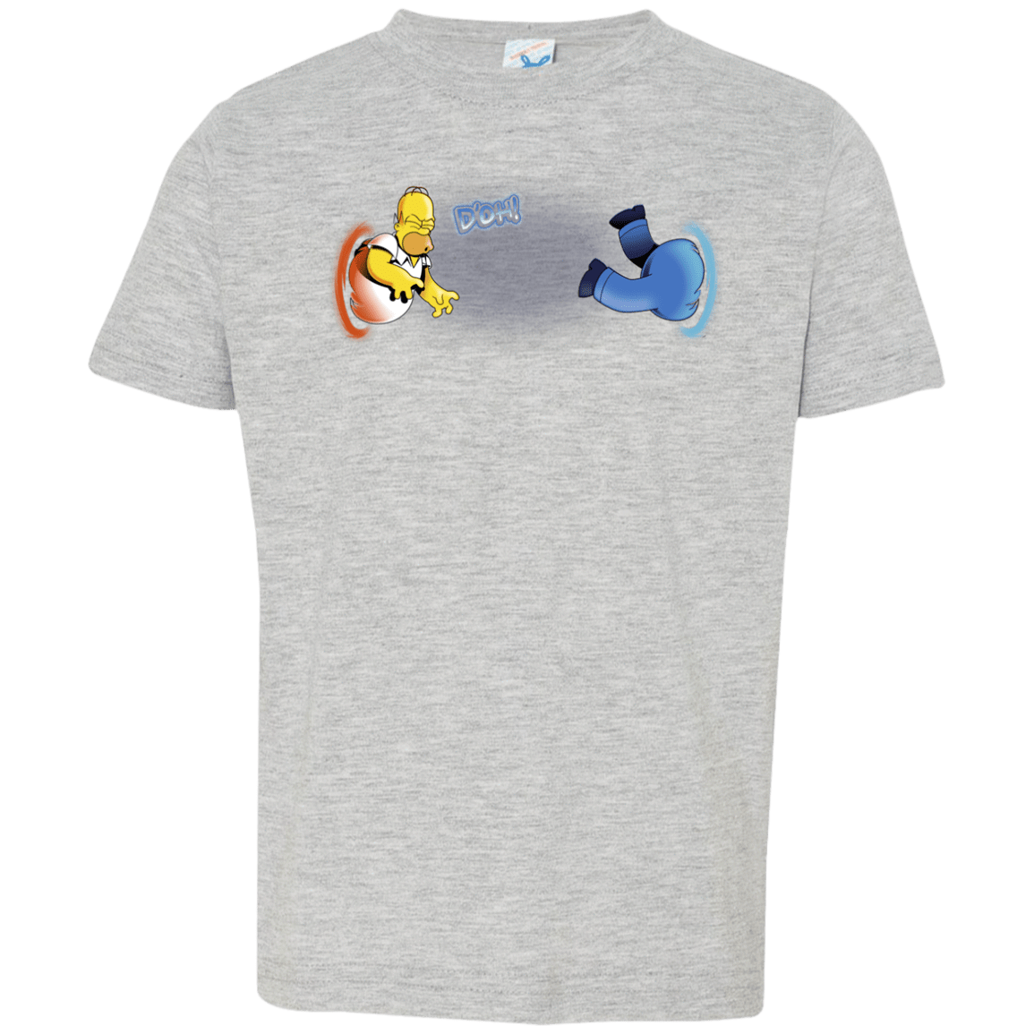 T-Shirts Heather Grey / 2T Portal D'oh Toddler Premium T-Shirt