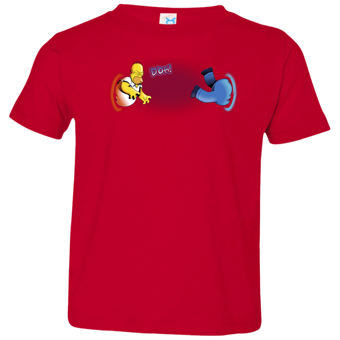 T-Shirts Red / 2T Portal D'oh Toddler Premium T-Shirt