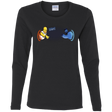 T-Shirts Black / S Portal D'oh Women's Long Sleeve T-Shirt