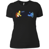 T-Shirts Black / X-Small Portal D'oh Women's Premium T-Shirt