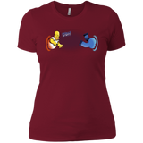 T-Shirts Scarlet / X-Small Portal D'oh Women's Premium T-Shirt