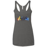 T-Shirts Premium Heather / X-Small Portal D'oh Women's Triblend Racerback Tank
