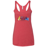 T-Shirts Vintage Red / X-Small Portal D'oh Women's Triblend Racerback Tank