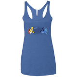 T-Shirts Vintage Royal / X-Small Portal D'oh Women's Triblend Racerback Tank