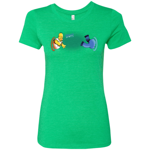 T-Shirts Envy / S Portal D'oh Women's Triblend T-Shirt