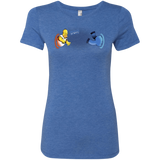 T-Shirts Vintage Royal / S Portal D'oh Women's Triblend T-Shirt