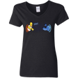 T-Shirts Black / S Portal D'oh Women's V-Neck T-Shirt