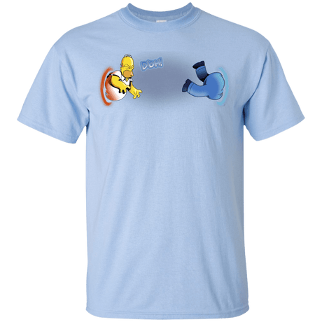 T-Shirts Light Blue / YXS Portal D'oh Youth T-Shirt