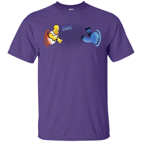 T-Shirts Purple / YXS Portal D'oh Youth T-Shirt