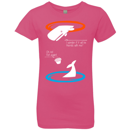 T-Shirts Hot Pink / YXS Portal guide Girls Premium T-Shirt