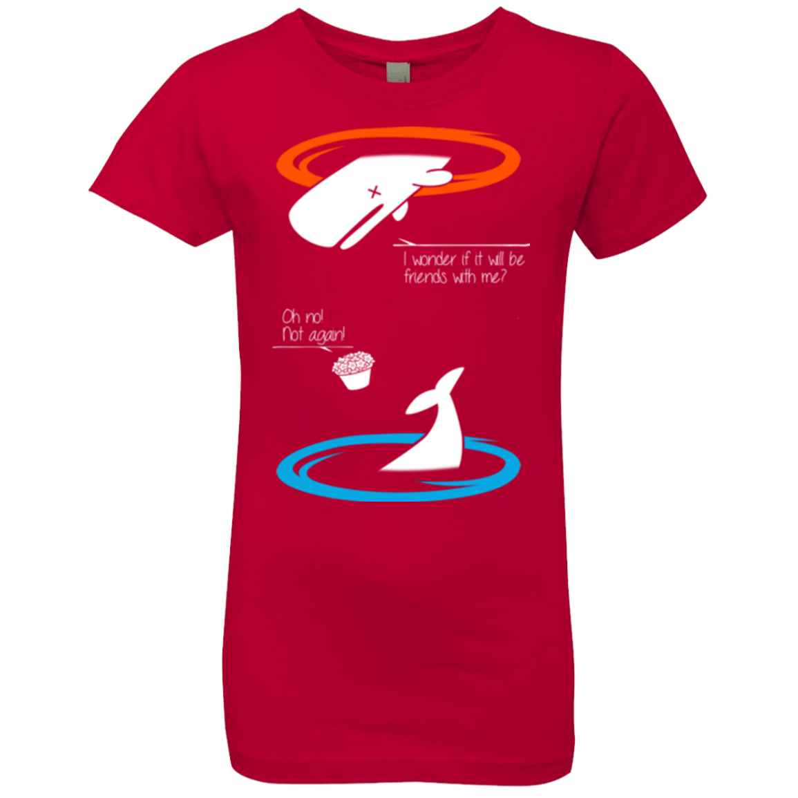 T-Shirts Red / YXS Portal guide Girls Premium T-Shirt