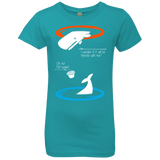 T-Shirts Tahiti Blue / YXS Portal guide Girls Premium T-Shirt