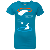 T-Shirts Turquoise / YXS Portal guide Girls Premium T-Shirt