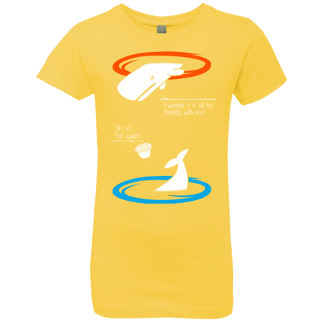 T-Shirts Vibrant Yellow / YXS Portal guide Girls Premium T-Shirt