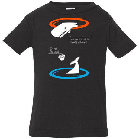 T-Shirts Black / 6 Months Portal guide Infant Premium T-Shirt