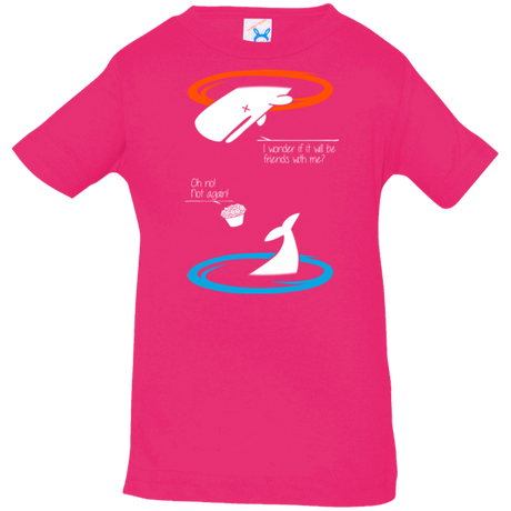 T-Shirts Hot Pink / 6 Months Portal guide Infant Premium T-Shirt
