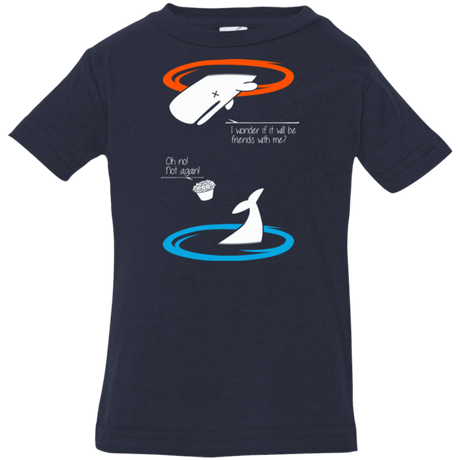 T-Shirts Navy / 6 Months Portal guide Infant Premium T-Shirt