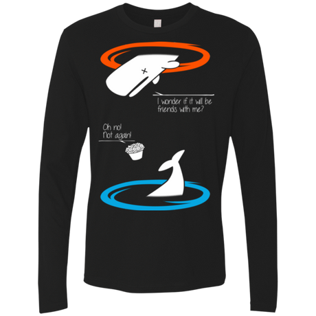 T-Shirts Black / Small Portal guide Men's Premium Long Sleeve
