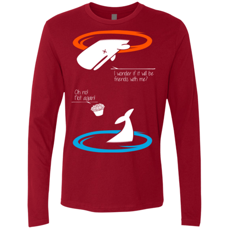 T-Shirts Cardinal / Small Portal guide Men's Premium Long Sleeve
