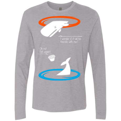 T-Shirts Heather Grey / Small Portal guide Men's Premium Long Sleeve