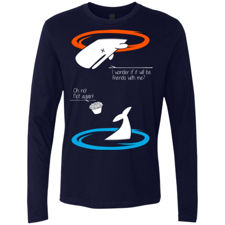 T-Shirts Midnight Navy / Small Portal guide Men's Premium Long Sleeve