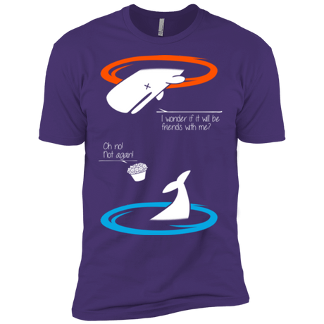 T-Shirts Purple / X-Small Portal guide Men's Premium T-Shirt