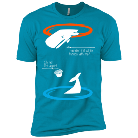 T-Shirts Turquoise / X-Small Portal guide Men's Premium T-Shirt