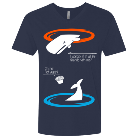 T-Shirts Midnight Navy / X-Small Portal guide Men's Premium V-Neck