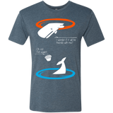 T-Shirts Indigo / Small Portal guide Men's Triblend T-Shirt