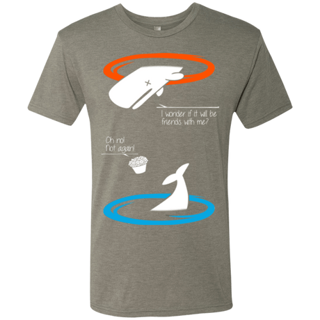 T-Shirts Venetian Grey / Small Portal guide Men's Triblend T-Shirt