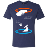 T-Shirts Vintage Navy / Small Portal guide Men's Triblend T-Shirt