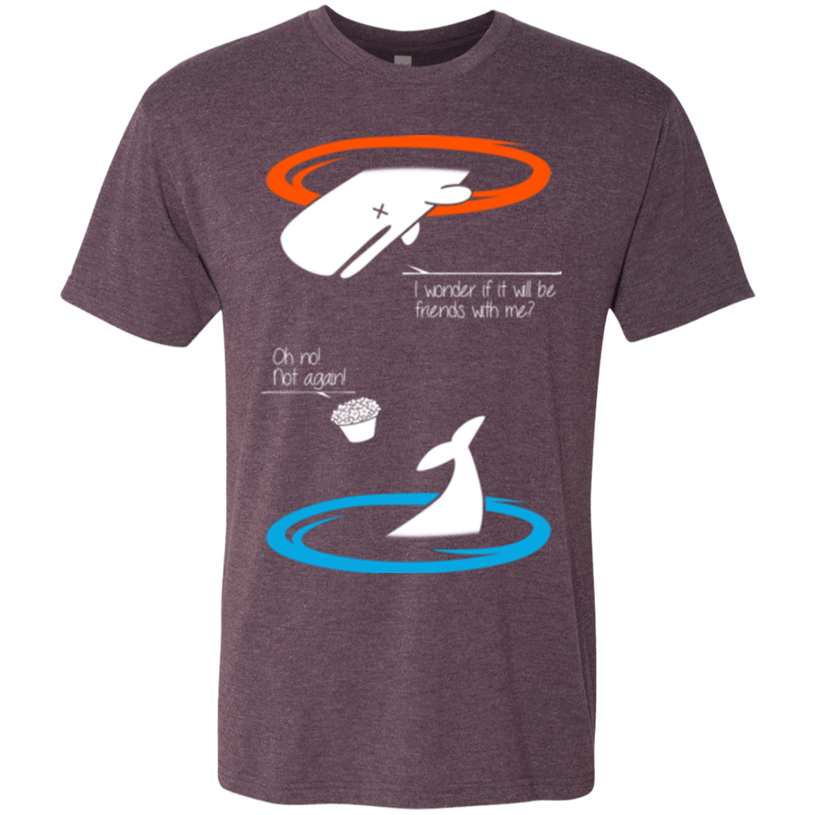 T-Shirts Vintage Purple / Small Portal guide Men's Triblend T-Shirt