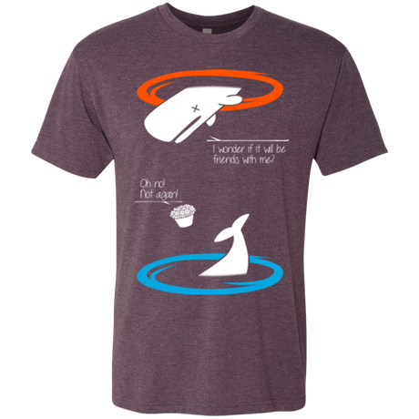 T-Shirts Vintage Purple / Small Portal guide Men's Triblend T-Shirt