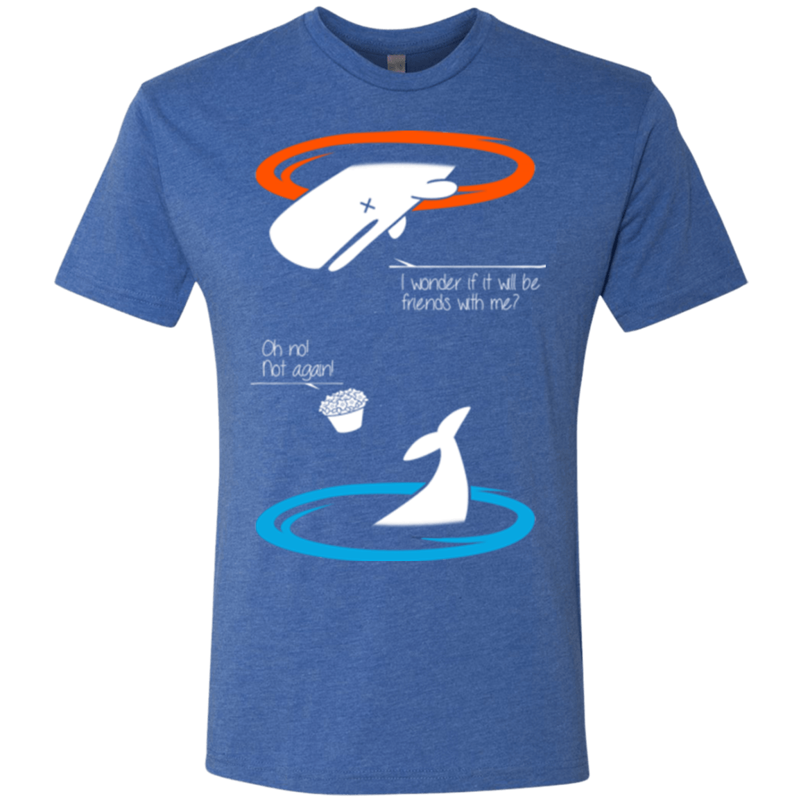 T-Shirts Vintage Royal / Small Portal guide Men's Triblend T-Shirt